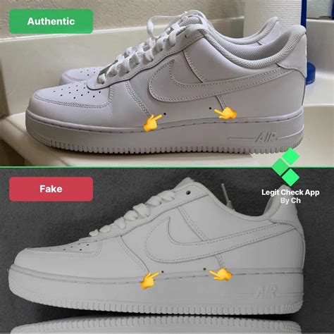 nike air force 1 fake vs original|air force 1 legit check.